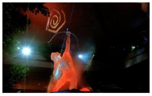 Connecticut  Foxwoods Resort Casino,  Aerial view of casino and hotel