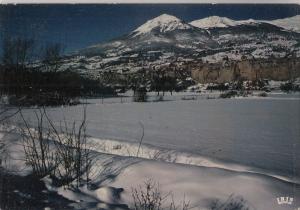 BF24673 embrun h a vue generale sous la neige france  front/back image