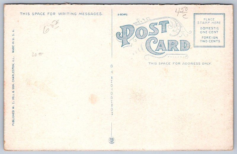 K17/ Charleston Illinois Postcard c1910 Brown Shoe Company Factory 334