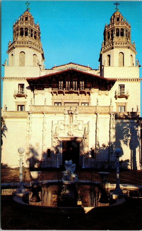 Hearst San Simeon State Historical Monument California CA Entrance Postcard VTG  