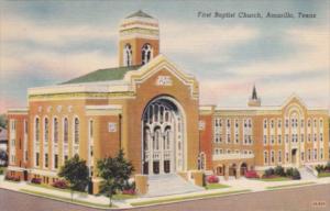 Church First Baptist Church Amarillo Texas