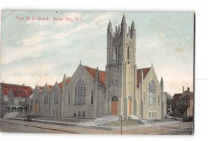 Ocean City New Jersey NJ Postcard 1910 First Methodist Episcopal Church