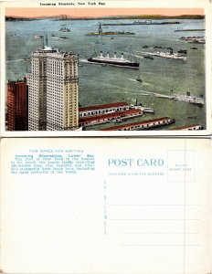 Steamers, New York Bay (27385