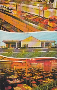 Sweden House Smorgasbord Restaurant Fort Lauderdale Florida 1964