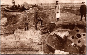 Military Ruins of Loncin's Fort near Liège Vintage RPPC C146