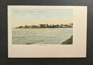 Mint Vintage Saludo de Puerto Cabello Venezuela Picture Postcard