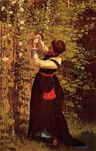 The Newark Museum Eastman Johnson Catching The Bee Newark NJ 