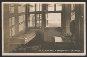 3rd Reich Germany Hitlers Cell in Landsberg Prison After 1923 Putsch Phot 103531