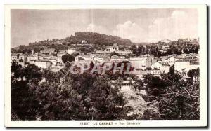 Old Postcard Le Cannet Generale View