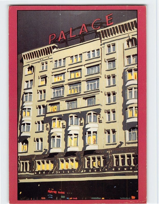 Postcard Hotel Palace, Brussels, Belgium