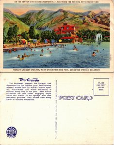 World's Largest Open Air Swimming Pool, Glenwood Springs, Colorado (25147