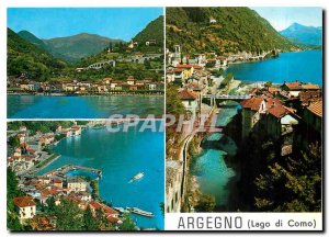 Postcard Modern Argegno Lake Como