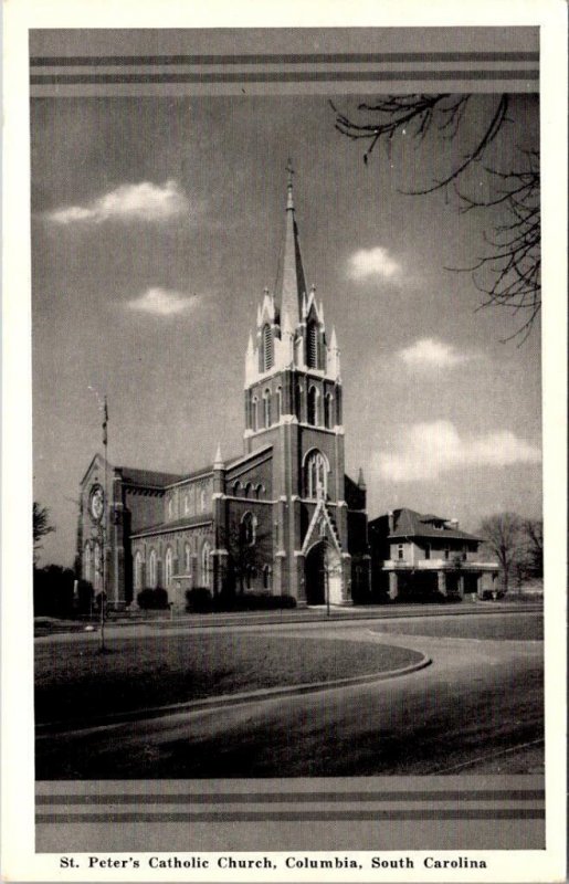 2~Postcards Columbia, SC South Carolina ST PETER'S & TRINITY EPISCOPAL CHURCHES