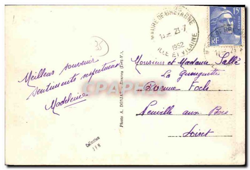 Old Postcard Campel Chateau du Val