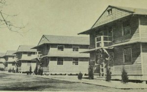 WWI WWII Modern Barracks Fort Dix, NJ World War Vintage Postcard P72 