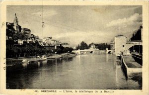 CPA GRENOBLE - L'Isere le téléférique de la Bastille (667480)