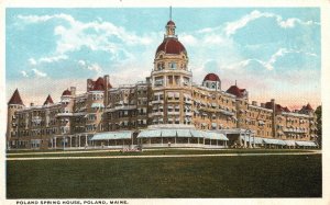 Vintage Postcard 1920's View Poland Spring House Poland Maine ME