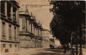 CPA MONTPELLIER - Le Musée Fabre et le Grand Lycée (511216) 