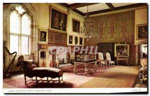 Postcard Modern Queen's Room Euzaseth Penshurst Place