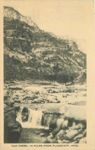Albertype Beautiful Brown's Flagstaff Arizona 1920s Oak Creek Postcard 21-4072 