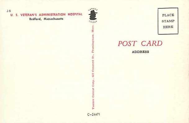 Veteran Administration Hospital Bedford Massachusetts MA