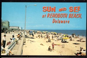 Delaware REHOBOTH BEACH SUN and SEE Broad Modern Boardwalk Beach Chrome