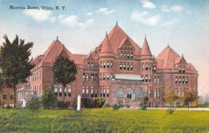 Utica New York c1910 Postcard Masonic Home