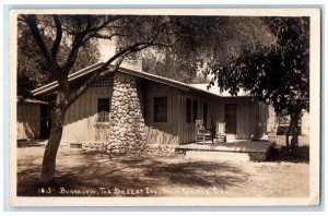 c1920's The Desert Inn Bungalow View Palm Springs California CA RPPC Postcard 