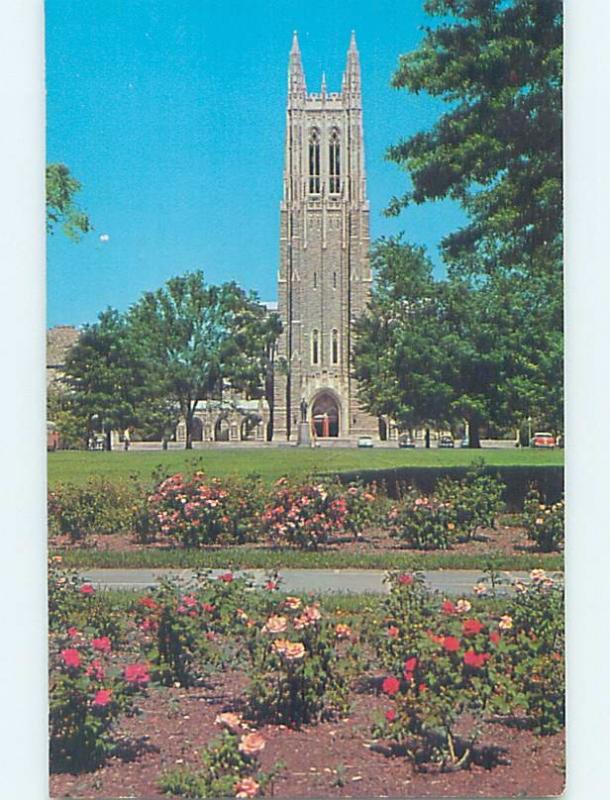 Pre-1980 DUKE UNIVERSITY CHAPEL Durham North Carolina NC A9303