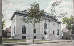 B77501 carnegie library ottawa   canada scan front/back image