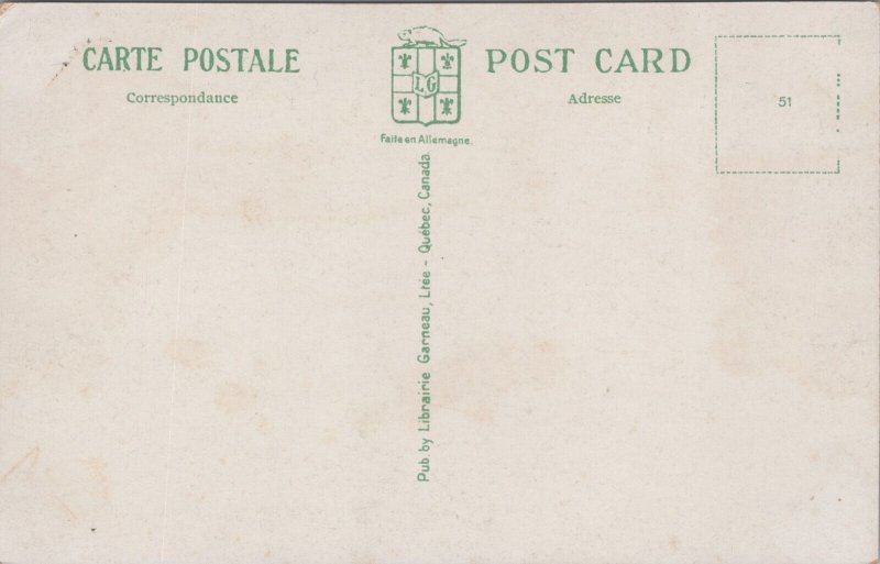 Canada Montmorency Falls Quebec Vintage Postcard C074