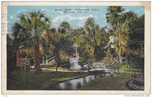 Hoene Park, Ridgewood Avenue, Daytona, Florida, PU-1923