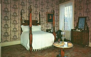 Vintage Postcard Bedroom Of Andrew Jackson Jr. At Hermitage Nashville Tennessee