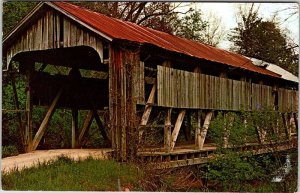 Postcard BRIDGE SCENE Zanesville Ohio OH AK0070