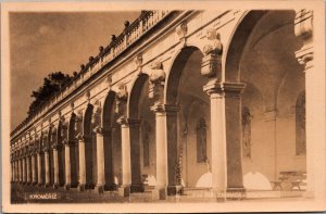 Czech Republic Kromeriz Zahrady Kolonada Kroměříž Vintage RPPC C057