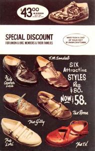 Classic Mold Shoe Inc Advertising Unused 
