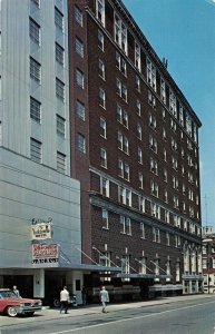 Hotel Yorktowne Parking Garage Classic Car York Pennsylvania Postcard 2T7-121