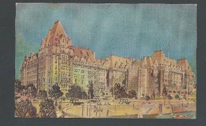 Ca 1940 PPC Empress Hotel Owned By Canadian Pacific Railway Victoria BC Mint