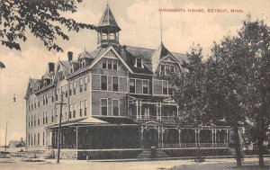 Detroit Michigan Minnesota House Vintage Postcard AA65438 