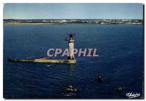 Modern Postcard Les Sables d'Olonne Vendee Perie of Light Approval deep Thatc...