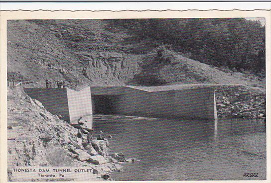 Pennsylvania Tionesta Dam Tunnel Outlet Dexter Press