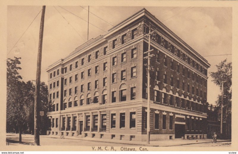 OTTAWA, Ontario, Canada, 1912 ; Y.M.C.A.