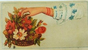 H.G. Foster & Co. Bellefontaine, OH Dry Goods Victorian Trade Card F100