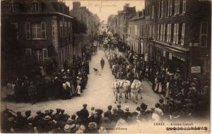 CPA Ernée - Avenue Carnot (194992)