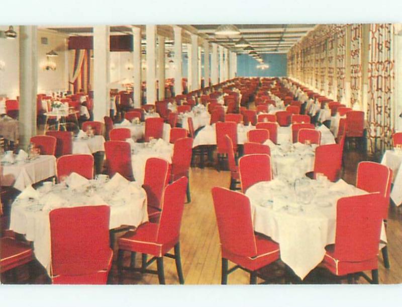 Pre-1980 GRAND HOTEL RESTAURANT Mackinac Island Michigan MI W6781