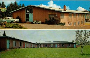 Hillside Nursing Home Salem Oregon Vintage Postcard Standard View Card Old Cars