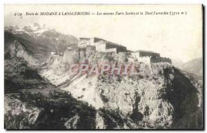 Old Postcard Modane Road In Lanslebourg Alumni Sardis Strong And The Dent Par...