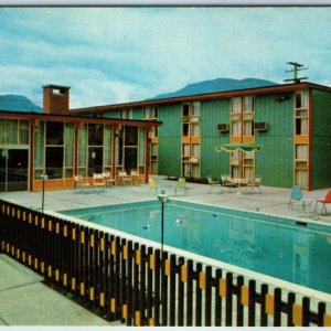 c1960s Revelstroke, B.C, Canada McGregor Motor Inn Columbia River Power Dam A221