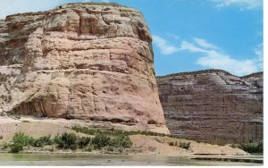 US    PC3790  STEAMBOAT ROCK IN ECHO PARK,  DINOSAUR NATIONAL MONUMENT, UTAH