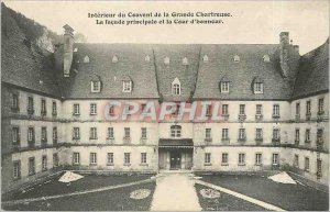 Old Postcard Interior of the Convent of the Grande Chartreuse The main fa�a...